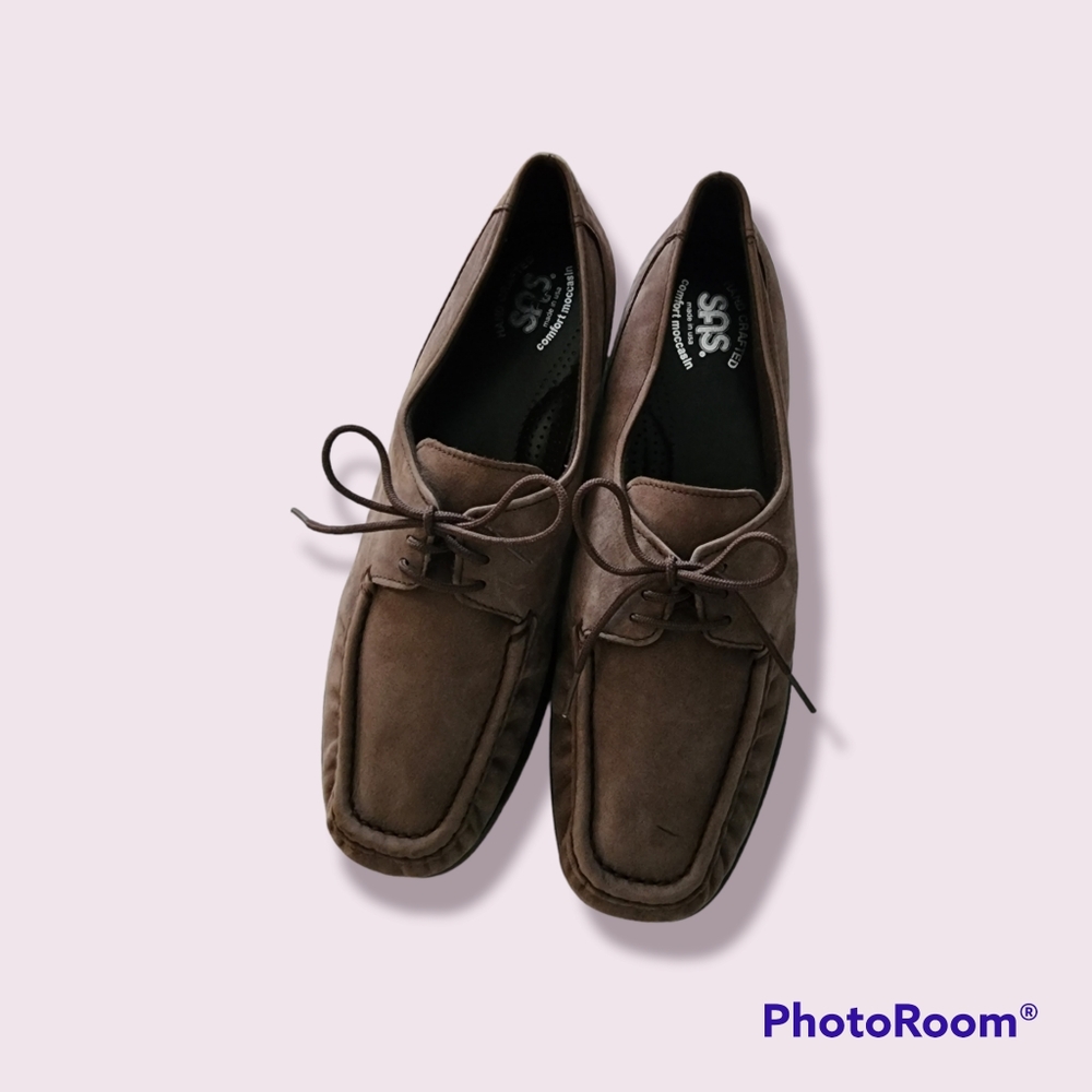 SAS Petra lace up loafer size 8